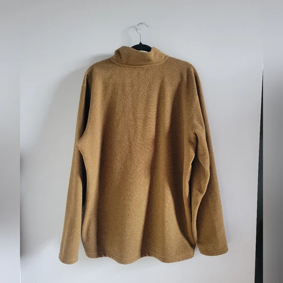 Simms x Northland Tackle Rivershed 1/4 Zip Fleece Camel/Tan Color Mens 2XL - Picture 7 of 10